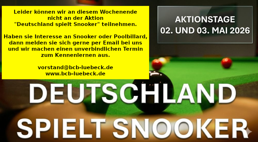 Deutschland spielt Snooker